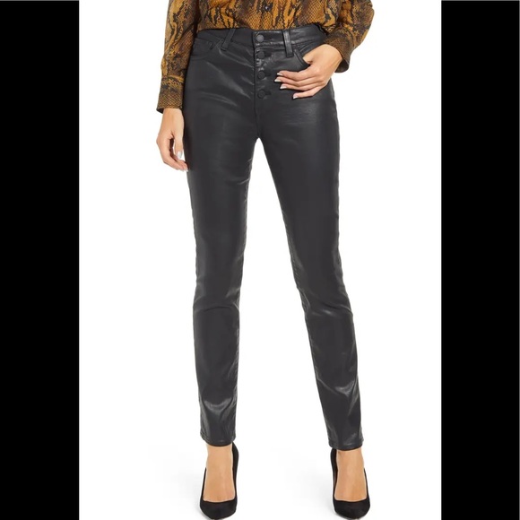 AG Mari Button Up High Rise Slim Straight Size 27R - Picture 10 of 10